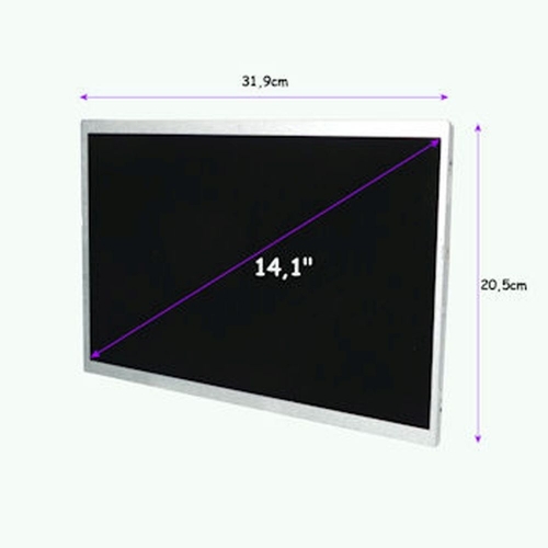 Výmena displeja - LCD displej 14,1 CCFL 1280x800 GLOSSY - 30Pin, GRADE A+